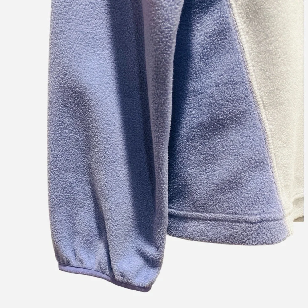 NWT Columbia Half Zip Fleece Sweater Pine Ridge Lavender Medium - Picture 5 of 9